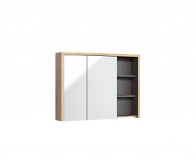 COMAD - Zrcadlová skříňka 100cm 2 dvířka DEVON 5907441299510