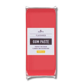 Gum pasta SweetArt Coral Red vanilková (1 kg)