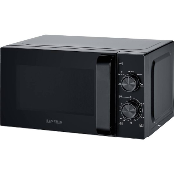Severin 7790 mikrovlnná trouba černá, nerezová ocel funkce časovače
