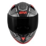 Přilba Givi 50.6F Sport Deep matná černá-červená (Epbr)