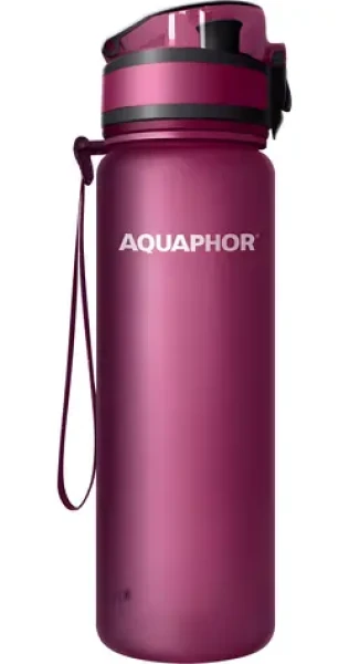 AQUAPHOR Filtrační láhev bordová / Filtrační láhev / 500 ml (020702794 Alt)