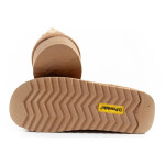 D.Franklin snow boots women winter fashion fur insulated brown beige dámské 39