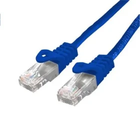 C-TECH patchcord Cat6 UTP 3 m modrá (8954125015185)