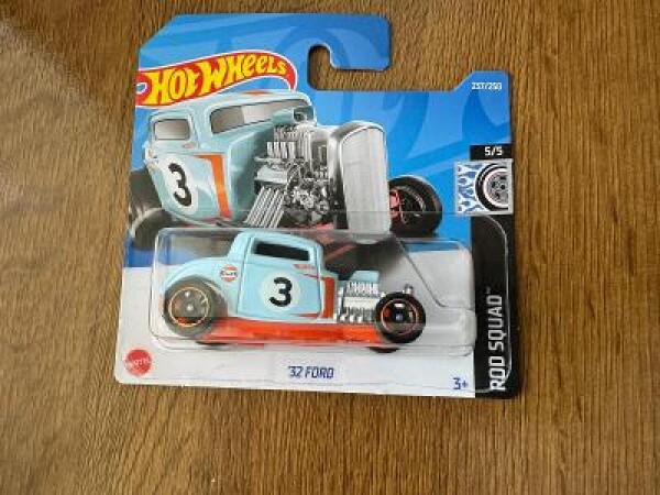 HOT WHEELS 5/5 ROD SQUAD FORD 1932 GULF