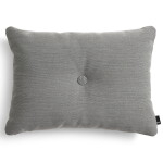 HAY Polštář Dot Steelcut Trio Light Grey 45 × 60 cm, šedá barva, textil
