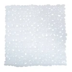 MSV GALETS protiskluzová podložka do sprchy bílá / PVC / 53 x 53 cm