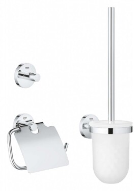 GROHE - QuickFix Start Set doplňků pro toaletu 3 v 1, chrom 41204000