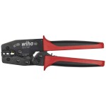 KNIPEX - kleště lisovací - 230mm - čtyřtrnové, stočené kontakty Harting; Ilme; Phoenix; Amphenol; Walther; HTS;Contact; Weidmüller 0.14-6mm², v plastovém kufříku s pěnovou vložkou (975265)