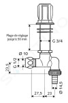 SCHELL - Comfort Dřezový ventil se zp. klapkou, chrom 035000699