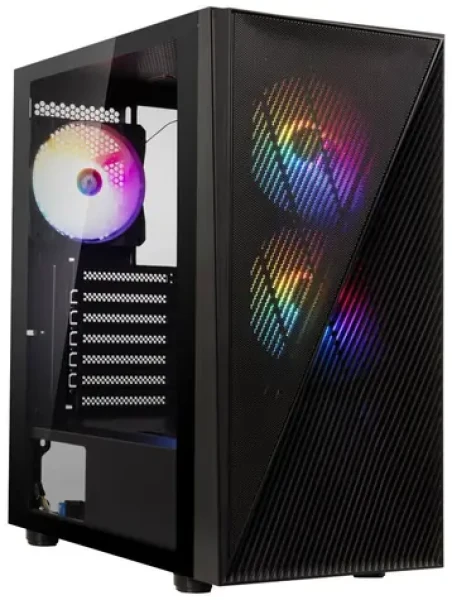BitFenix Helios černá / Skříň / ATX / 4x 120mm RGB / 2x USB 3.0 / USB 2.0 / bez zdroje / tvrzené sklo (BFC-HEL-300-KKGXP-3F)