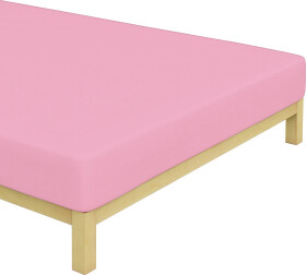 Jersey prostěradlo Růžové Rozměr: 70x140 cm