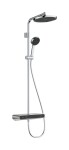 HANSGROHE - Activera S Sprchový set s termostatem, průměr 24 cm, 2 proudy, EcoSmart, chrom 28638000