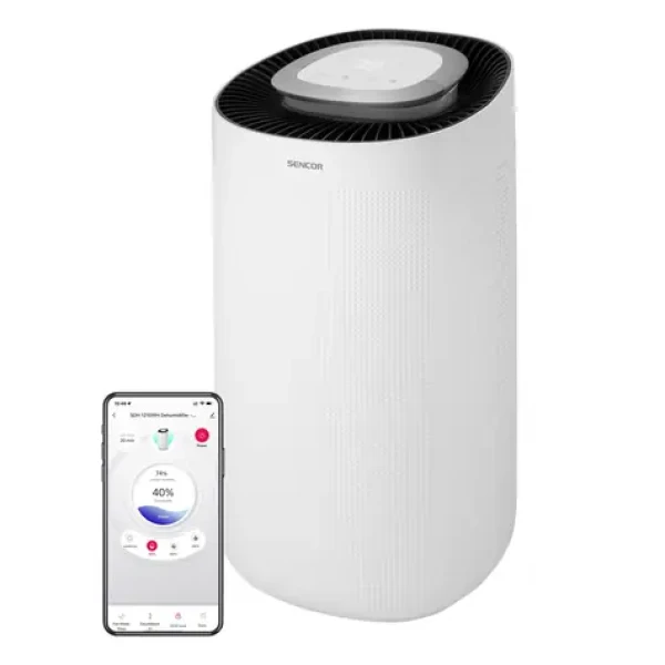 SENCOR SDH 1210WH bílá / odvlhčovač vzduchu / 158W / do 30 m2 / 3.2L (8590669325528)