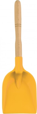 Androni Lopata s dřevěnou násadou - délka 34 cm, žlutá