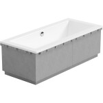 MEXEN - X-ST polystyrenový plášť na obdélníkovou vanu 120-150 x 70-90, bílá 55020-01