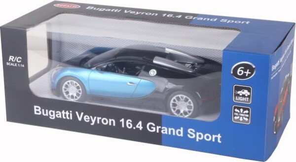 1:14 RC Bugatti Veyron červené/modré