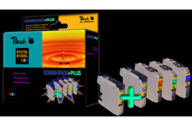 Peach alternativní cartridge Brother LC-125XL a LC-127XL / Brother DCP-J4110W / Combi Pack Plus (00317204)