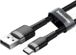 Baseus CATKLF-BG1 kabel USB-A na USB-C černá / 1 m (CATKLF-BG1)