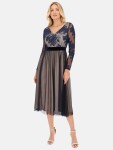 L`AF Woman's Dress Karena Navy Blue