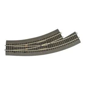 Roco 42572 Line - Výhybka BWL3/4 oblouková levá s podložím