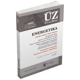 ÚZ č. 1655 - Energetický zákon, Zákon o podporovaných zdrojích energie, Zákon o hospodařen