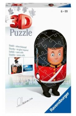 Ravensburger 3D puzzle Postavička Britská královská stráž 54 ks