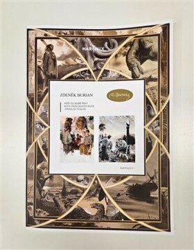 Zdeněk Burian Portfolio 3 : Hoši od Bobří řeky (formát A3) - Zdeněk Burian