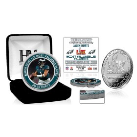 Mince Philadelphia Eagles NFL Jalen Hurts Super Bowl LIX MVP Silver