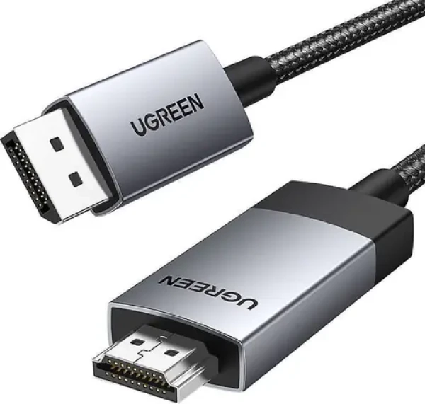 Ugreen 25491 DisplayPort - HDMI 3m šedá / Kabel (25491)