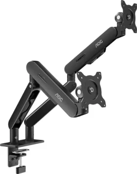 AOC AM420B černá / Stolní rameno na 2 monitory / 17"-34" / VESA 75x75, 100x100 / max. 9 kg (AM420B)