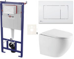 Závěsný WC set do lehkých stěn / předstěnová SAT SIKOSSREX6720K SIKOSSREX6720K