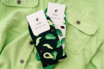 Ponožky Avocado 035-A020 Dark Green - Více 43-46