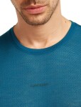 Pánské merino tílko ICEBREAKER Mens 75 Cool-Lite Featherlight Tank, Atlantis velikost: L