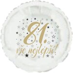 81. narozeniny balónek kruh Balonky.cz 81. narozeniny balónek kruh Balonky.cz