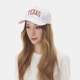 ZooZatz Dámská kšiltovka Texas Longhorns NCAA Snow Camo A-Frame Adjustable