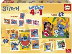 EDUCA Soubor her Stitch 4v1