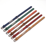 Cookie kožený obojek pro psa | 31 - 60 cm Barva: Béžová, Obvod krku: 41 - 51 cm, Šířka: 2,5 cm