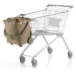 Nákupní košík na kolečkách Reisenthel Carrycruiser Frame Rhombus olive