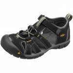 Dětské sandály SEACAMP II CNX, black/yellow, Keen, 1012064, černá - 29
