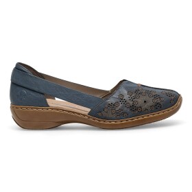 Polobotky Rieker 41396-12 Přírodní kůže (useň)/-Přírodní kůže (useň)