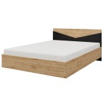 FRONTI Postel ASTON 145x205 - dub + černá