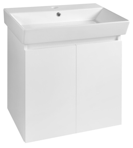 AQUALINE - PANEDA umyvadlová skříňka 55x55x34,2cm, bílá PN255