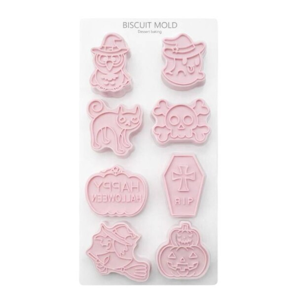 Dortisimo Plastové vypichovače Halloween 2 (8 ks)