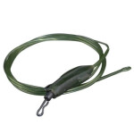 RidgeMonkey Montáž Spectre Fluorocarbon Uni Lead Clip Leader 1m 45lb Camo Green (RMT381)