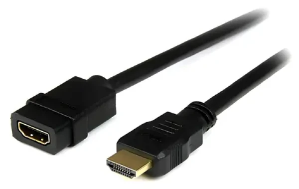 StarTech černá / Prodlužovací kabel HDMI / 2 m / M/F / 120 Hz (HDEXT2M)