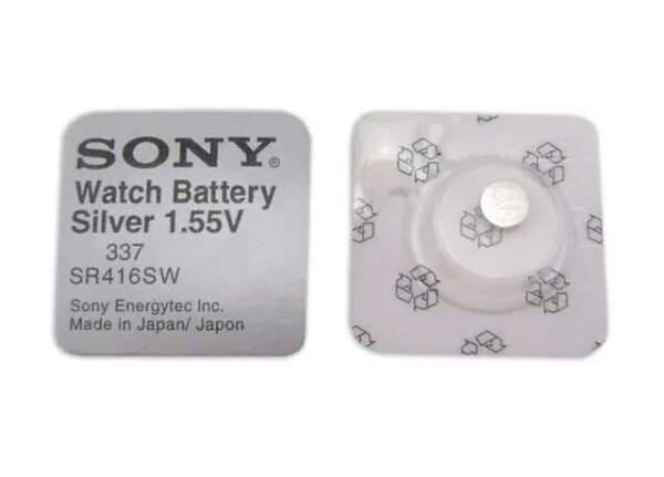 Baterie pro mikrosluchátko Sony SR416SW