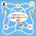 Jednoduché labyrinty modrý