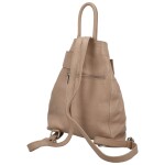 Městský dámský kožený batůžek Kristýna, starorůžový