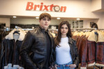 Dámská Kožená Bunda Nina Sovren Brixton Černá Velikost: 5XL