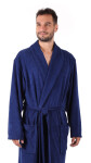 Bari pánský župan nadměrný tmavě modrá nadměr 4XL